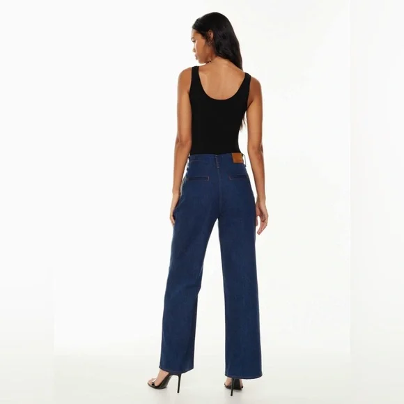Denim Forum The Belinda Wide Leg Jeans - Picture 2 of 10